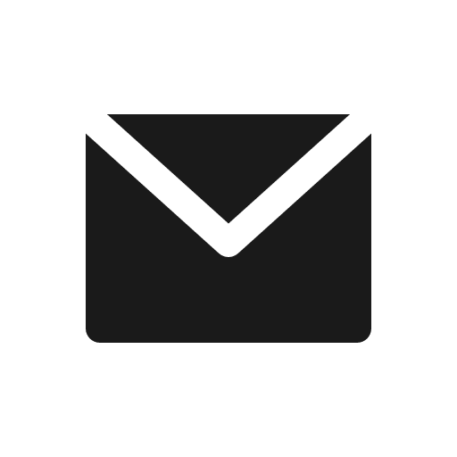 Envelope icon, solid style, from Röntgen