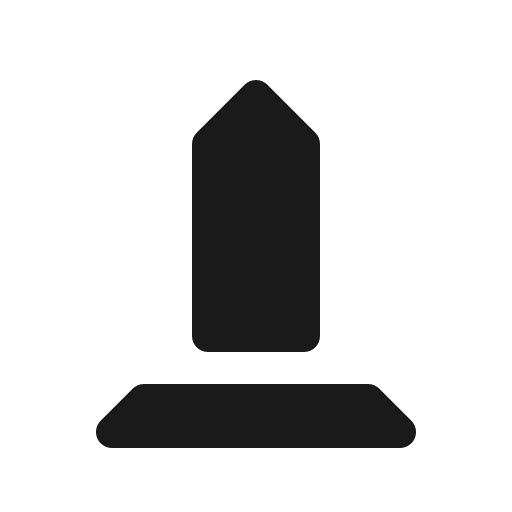Memorial icon, solid style, from Röntgen