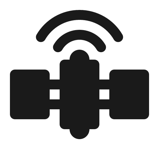 Orbiter icon, solid style, from Röntgen