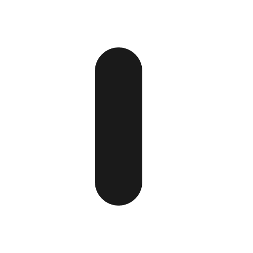 Rectangle vertical rounded icon, rounded style, from Röntgen