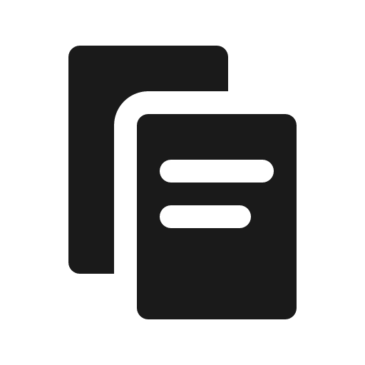Sheets icon, solid style, from Röntgen