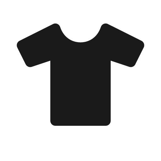 T shirt icon, solid style, from Röntgen