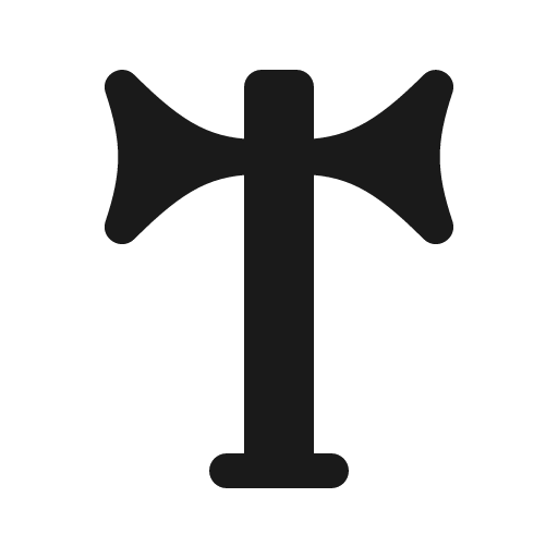 Tube siren left siren right icon, solid style, from Röntgen