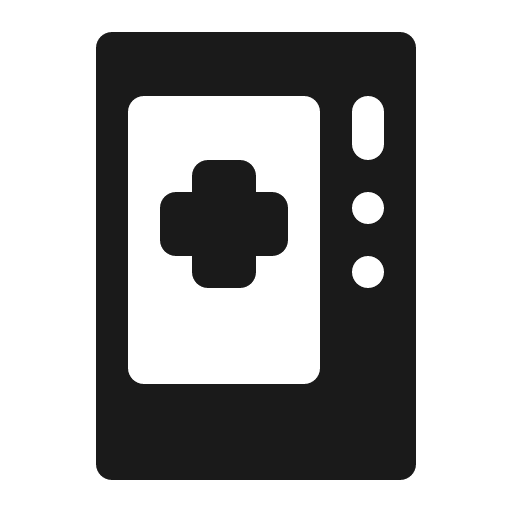 Vending chemist icon, solid style, from Röntgen