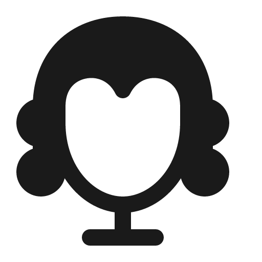 Wig on stand icon, solid style, from Röntgen