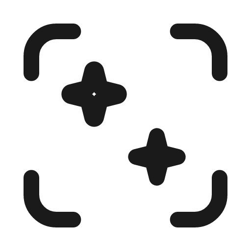 Ai scan duotone icon, two-tone style, from Sargam Icons