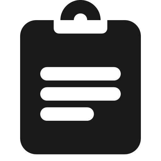 Assignment fill icon, filled style, from Sargam Icons