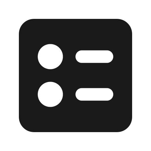 Ballot fill icon, filled style, from Sargam Icons