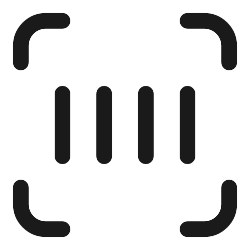 Barcode duotone icon, two-tone style, from Sargam Icons