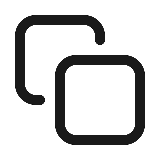 Copy line icon, outline style, from Sargam Icons
