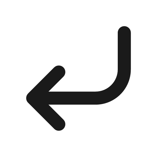 Down left fill icon, filled style, from Sargam Icons