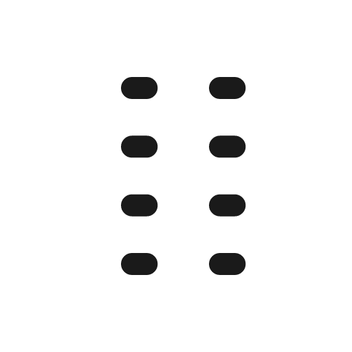 Drag indicator alt line icon, outline style, from Sargam Icons