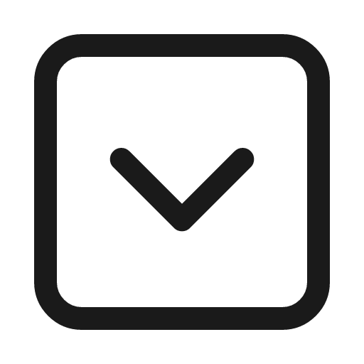 Expand more square line icon, outline style, from Sargam Icons
