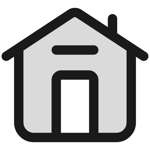Home detailed duotone icon, two-tone style, from Sargam Icons