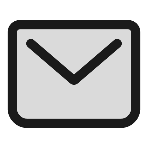 Mail duotone icon, two-tone style, from Sargam Icons