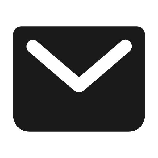 Mail fill icon, filled style, from Sargam Icons