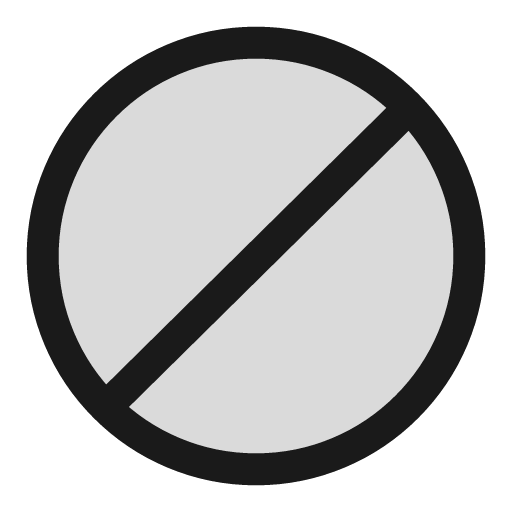 Nope duotone icon, two-tone style, from Sargam Icons