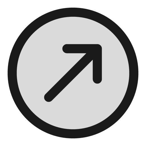North east circle duotone icon, two-tone style, from Sargam Icons