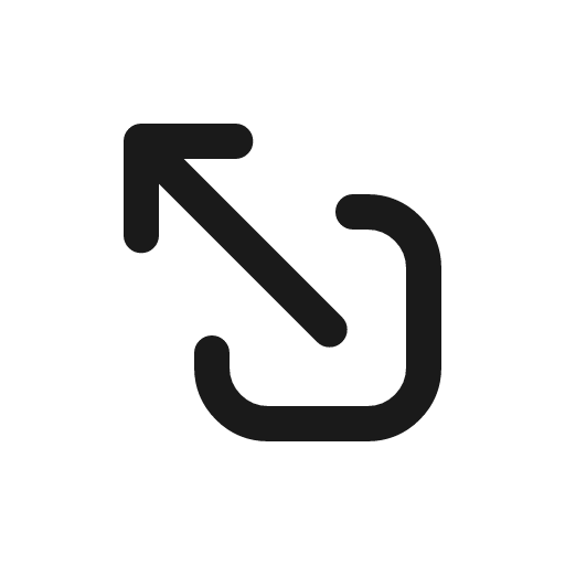 North west escape alt line icon, outline style, from Sargam Icons