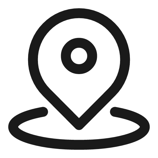 Pin alt 1 line icon, outline style, from Sargam Icons