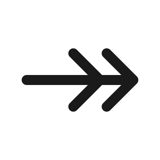 Right two headed line icon, outline style, from Sargam Icons