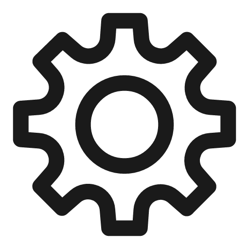 Settings alt 2 line icon, outline style, from Sargam Icons