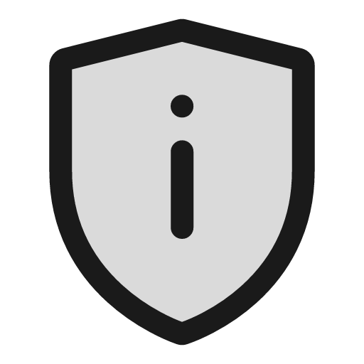 Shield tip duotone icon, two-tone style, from Sargam Icons
