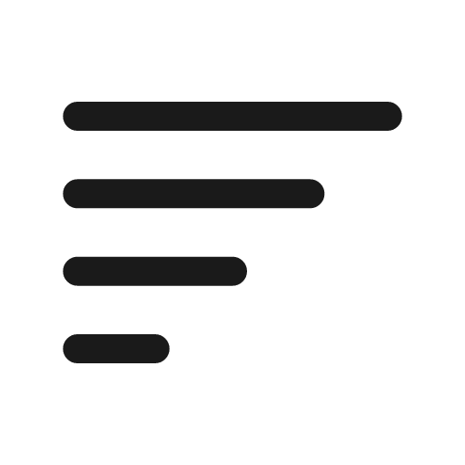Sort alt line icon, outline style, from Sargam Icons