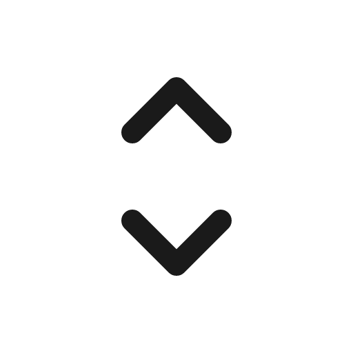 Unfold more line icon, outline style, from Sargam Icons