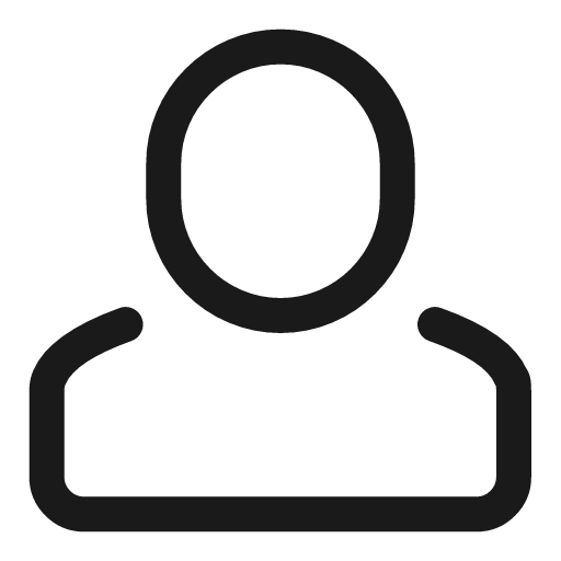 User alt 5 line icon, outline style, from Sargam Icons
