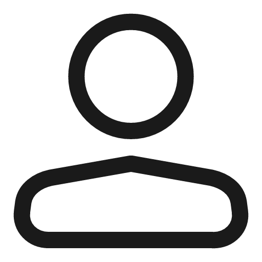 User line icon, outline style, from Sargam Icons