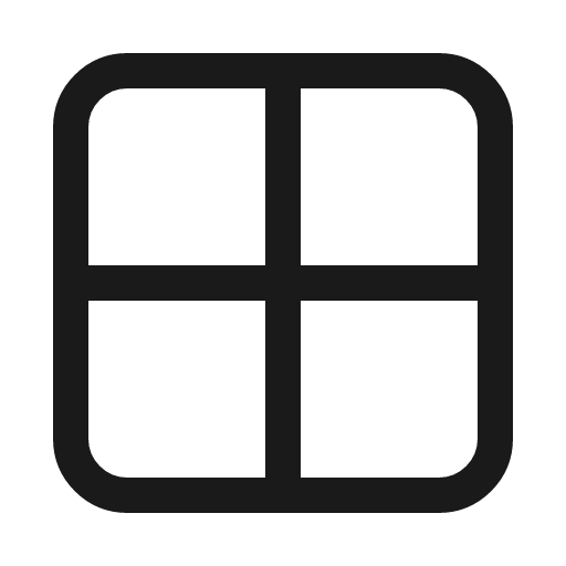 Window line icon, outline style, from Sargam Icons