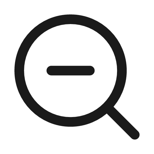 Zoom out line icon, outline style, from Sargam Icons