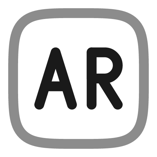 Augmented reality line duotone icon, two-tone style, from Solar