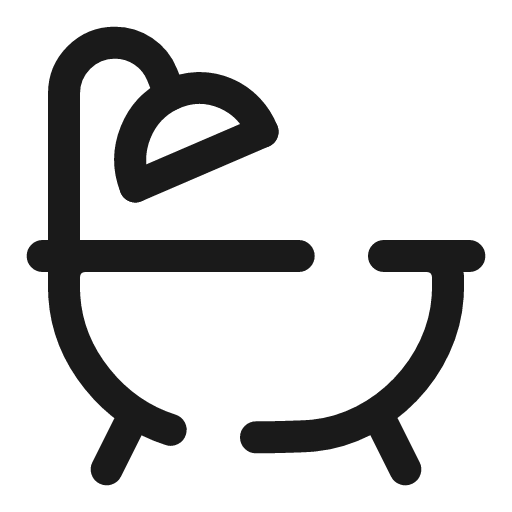 Bath broken icon, line style, from Solar