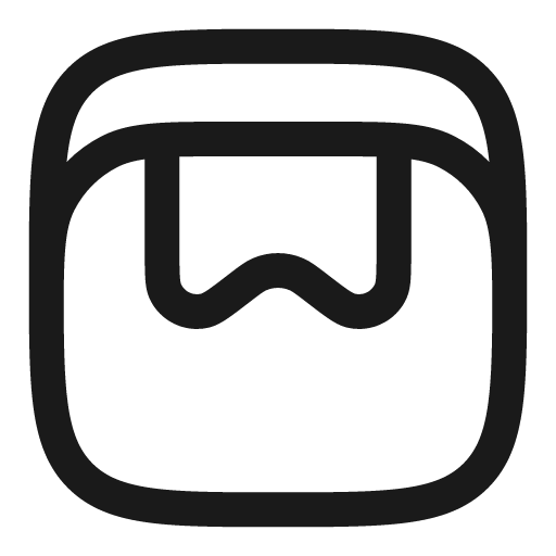 Bookmark opened outline icon, outline style, from Solar