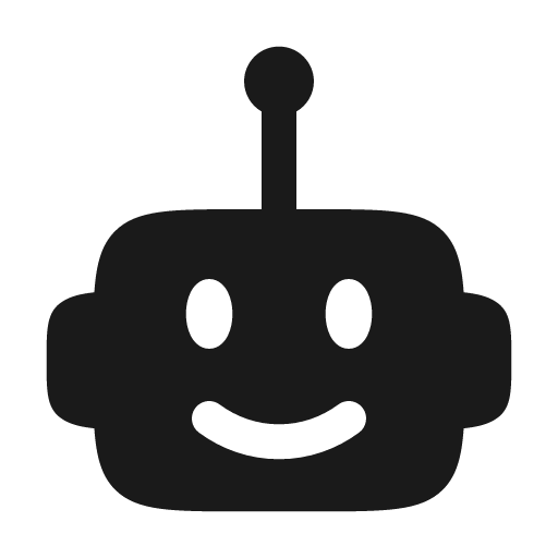 Bot bold icon, bold style, from Solar