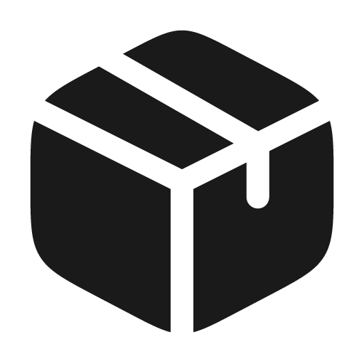 Box bold icon, bold style, from Solar