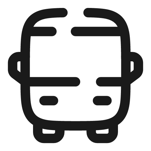 Bus broken icon, line style, from Solar