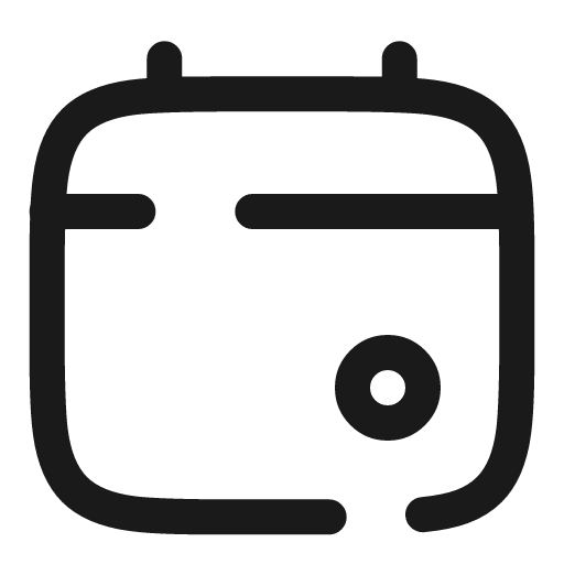 Calendar mark broken icon, line style, from Solar