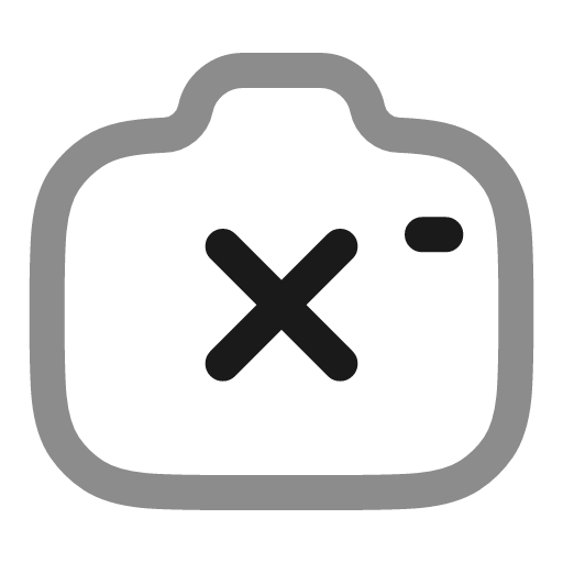 Camera off line duotone icon, two-tone style, from Solar