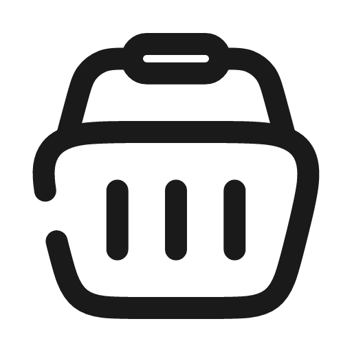 Cart 3 broken icon, line style, from Solar
