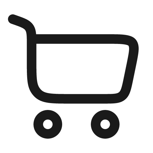 Cart large minimalistic outline icon, outline style, from Solar
