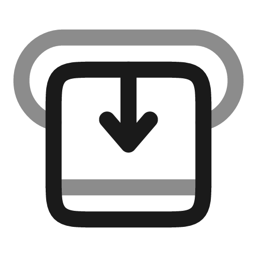 Cash out line duotone icon, two-tone style, from Solar