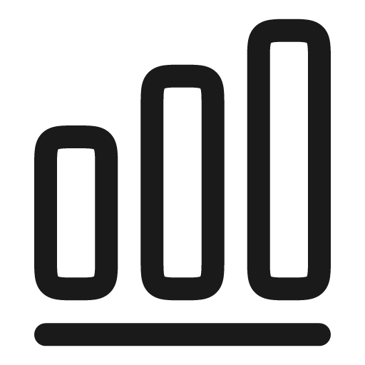 Chart 2 outline icon, outline style, from Solar