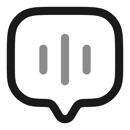 Chat square call line duotone icon, two-tone style, from Solar