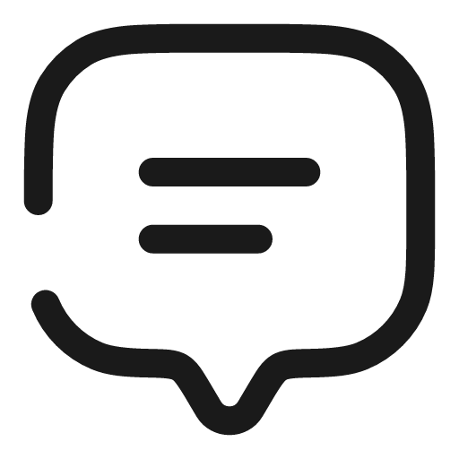 Chat square line broken icon, line style, from Solar