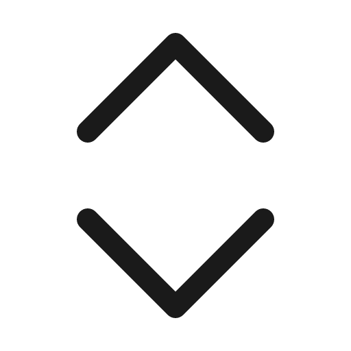Chevrons up down outline icon, outline style, from Solar