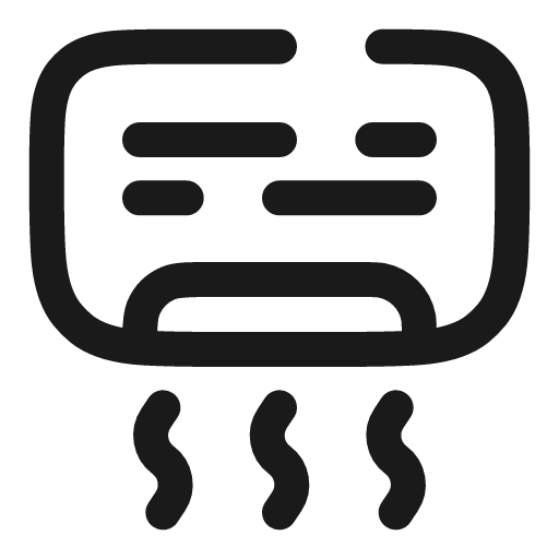 Conditioner broken icon, line style, from Solar