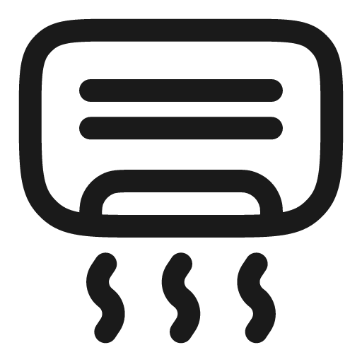 Conditioner outline icon, outline style, from Solar